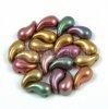 Zoliduo cseh prselt 2lyuk gyngy - Matte Metallic Bronze I
