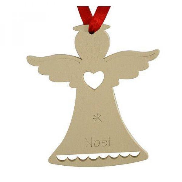 Karácsonyfa dísz - angyal 2 - "noel"