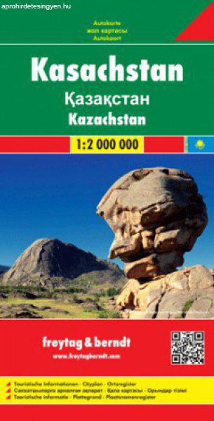 Kazahsztán (Kirgizisztán és Üzbegisztán) autótérkép - f&b AK 156