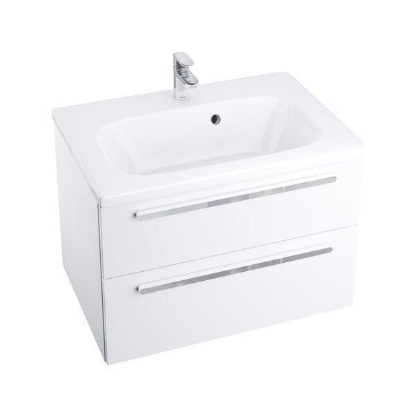 Ravak Fürdőszobai szekrény mosdó alá, SD 800 Chrome II Fehér