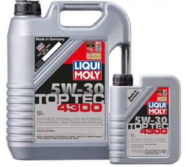 Liqui Moly Top Tec 4300 5W-30 motorolaj 5+1 Liter