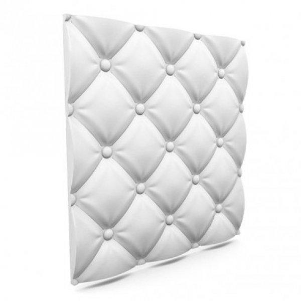 Dekoratív polisztirol falpanel, festhető (60x60 cm) - CUSHION párna