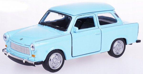 Makett autó, 01:34, Trabant 601, világoskék