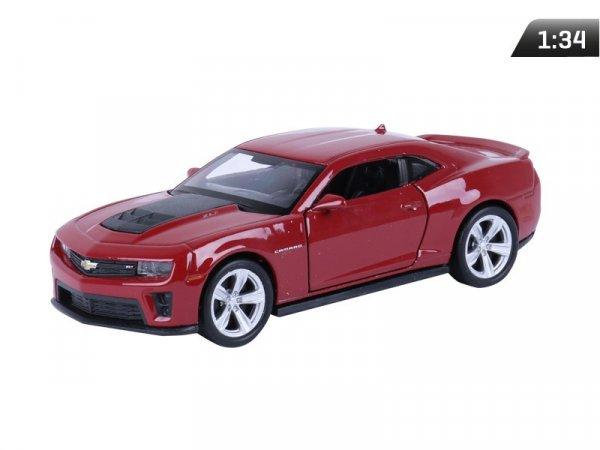 Makett autó, 01:34, Chevrolet Camaro ZL1, bordó. (CMA880CHCZB0)