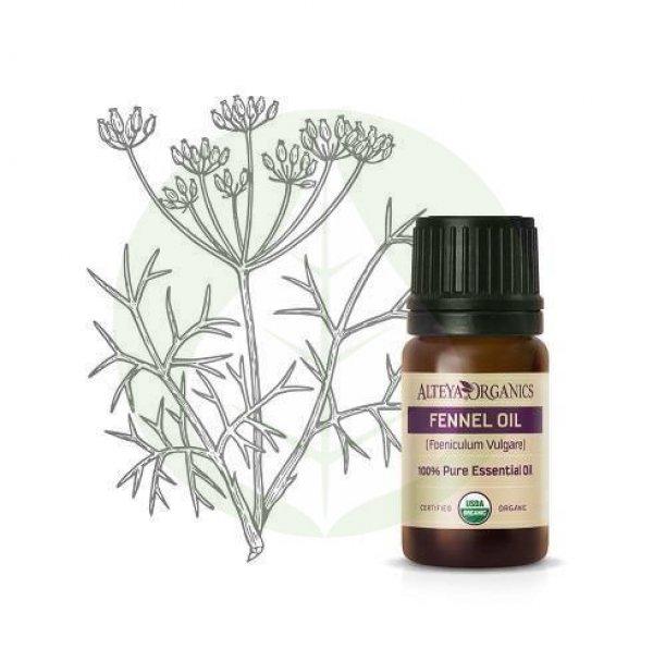 Édeskömény - Foeniculum vulgare illóolaj - Bio - 5ml - Alteya Organics