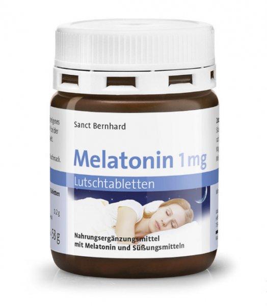 Sanct Bernhard Melatonin 1 mg rágótabletta bodza és citrus ízesítéssel
(120 db)