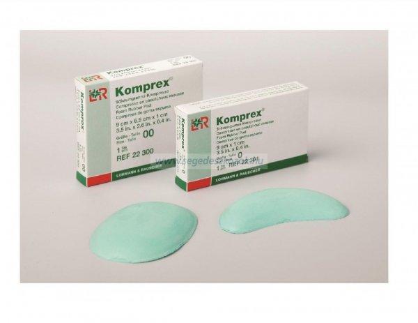 Lohmann komprex 00 habgumi ovális alakú (9x6,5x1cm) 1db