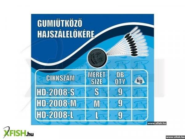 Haldorádó Gumiütköző Hajszálelőkére - Kicsi (S) 9 Db/Csg 9db/cs