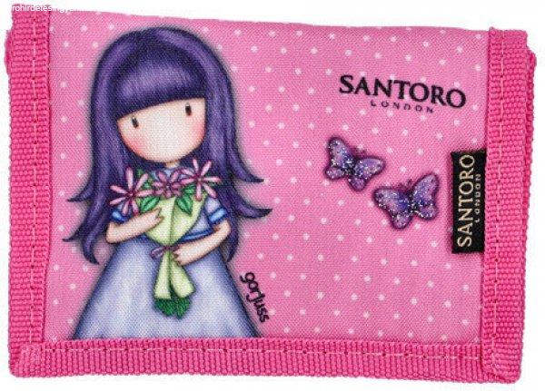 Santoro Gorjuss pénztárca, 12x8cm, Send Me Flowers