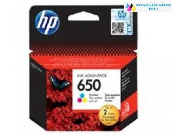 HP 650 CZ102AE szines eredeti tintapatron