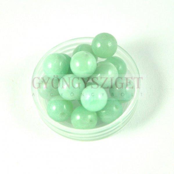 Amazonit gyöngy - 10mm