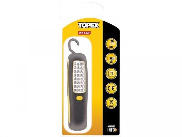 TOPEX Steklámpa 94W245 24 LED 3 x AA