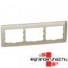 Legrand Galea Life keret hrmas vzszintes, titnium, Legran