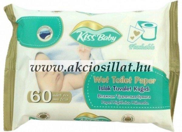 Aquella Kiss Baby Nedves Toalettpapír 60db