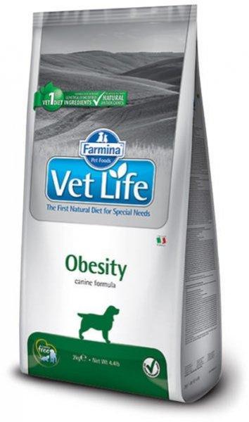 Farmina Vet Life Natural Diet Dog Obesity 2 kg