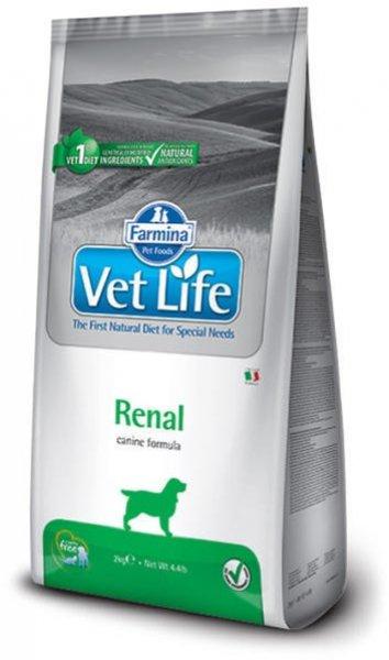 Farmina Vet Life Natural Diet Dog Renal 2 kg