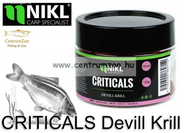 Nikl Carp Specialist - Criticals Devill Krill Wafters Bojli - 18mm 150g