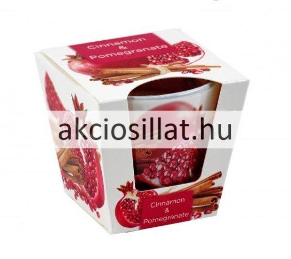 Bartek Candles Cinnamon & Pomegranate illatgyertya 115g