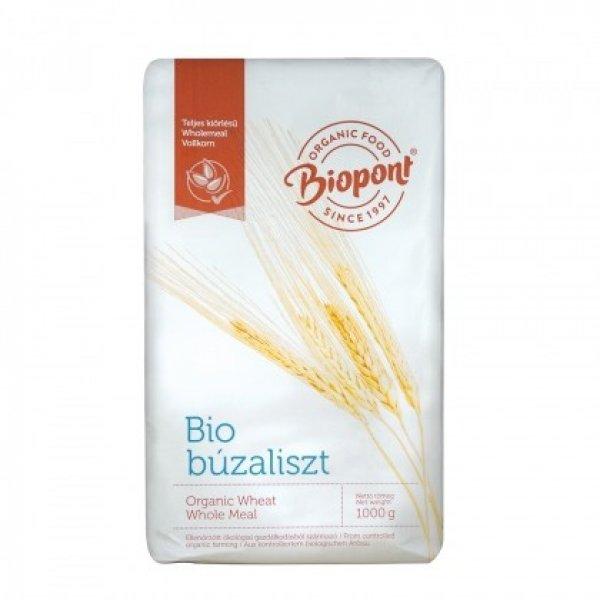 Biopont Bio Búzaliszt, teljes kiőrlésű (1000 g) 