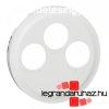 Legrand Cliane TV-RD-SAT burkolat, fehr, Legrand 068285