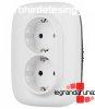 Legrand Valena Allure 2x2P+F csatlakozaljzat biztonsgi zsa
