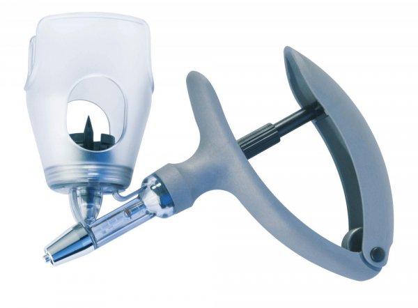 HSW ECO-MATIC tömegoltó flakon Luer-Lock feltéttel, 0,3 ml