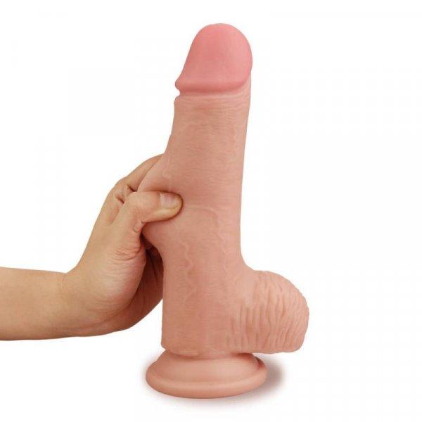 Lovetoy Skinlike Soft Cock 8.5'' Tapadókorongos dildo