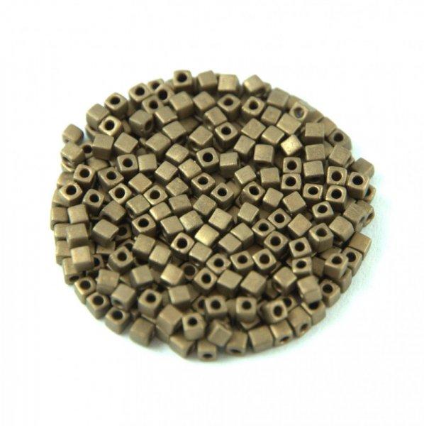 Miyuki kocka gyöngy - 2006 - Matte Metallic Bronze - 1.8mm