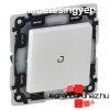 Legrand Valena Life vltkapcsol jelzfnnyel, IP44 fehr, 