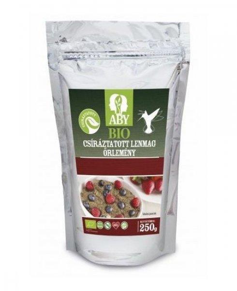 Aby Bio Csíráztatott lenmag őrlemény (250 g)