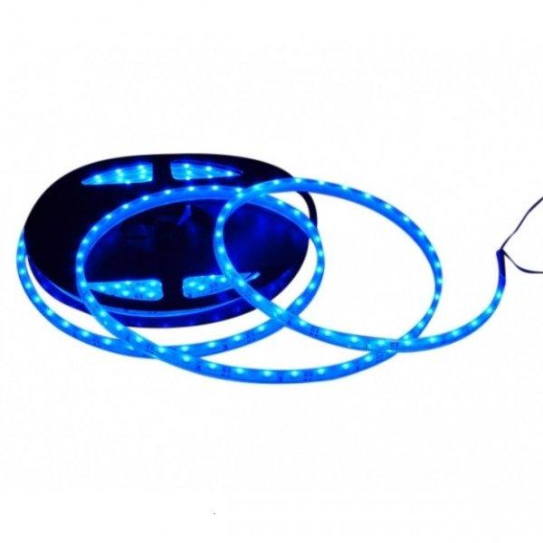 Prémium 96 LED/méteres 12V-os vízálló kék élvilágító LED szalag