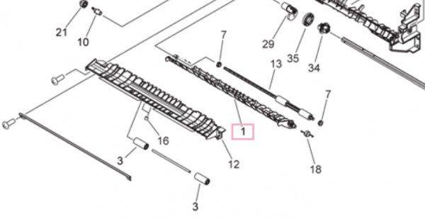 CA FC9-0556 Guide multi lower FL3-3456