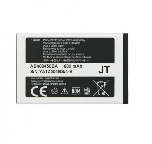 Samsung AB403450BU gyári akkumulátor Li-Ion 800mAh
