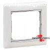 Legrand Valena egyes keret Fehr / Ezst, Legrand 770491