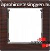 Legrand Valena egyes keret Wenge dekor / Ezst, egyes keret,