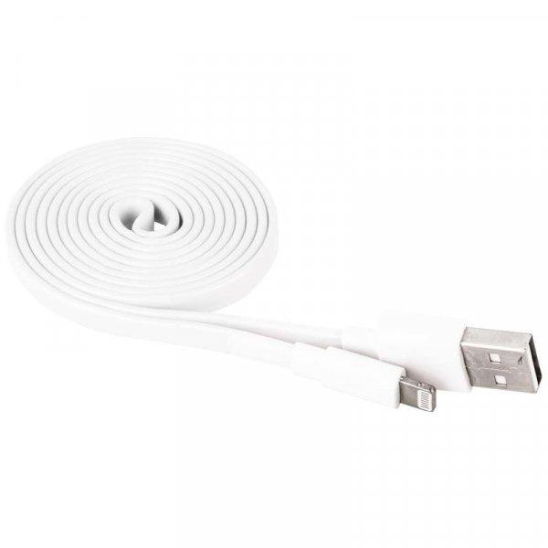 EMOS USB KÁBEL 2.0 A DUGÓ - i16P DUGÓ 1M FEHÉR SM7013W