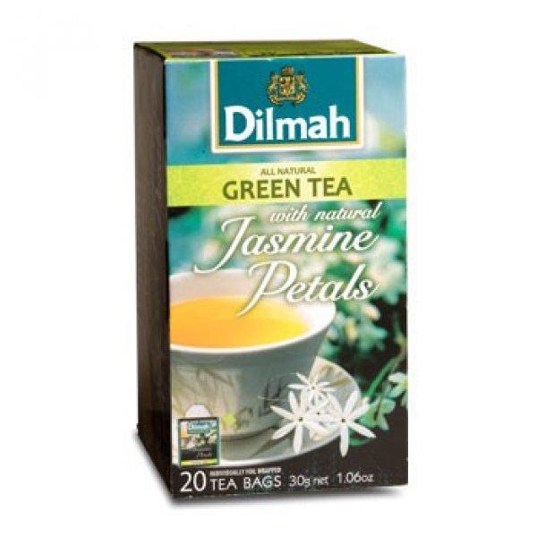 Dilmah Zöld tea, Jázmin aromás, filteres (20 db x 1,5 g)