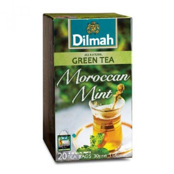 Dilmah Zöld tea, Mentás aromás, filteres / Moroccan Mint Green tea (20 db x
1,5 g)