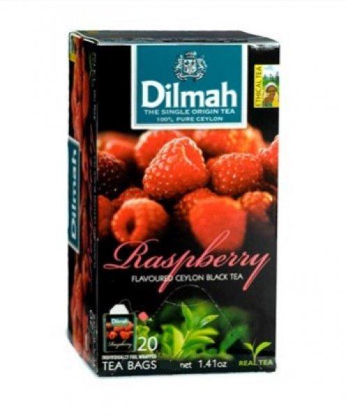 Dilmah Fekete tea, Raspberry aromás, filteres (20 db)