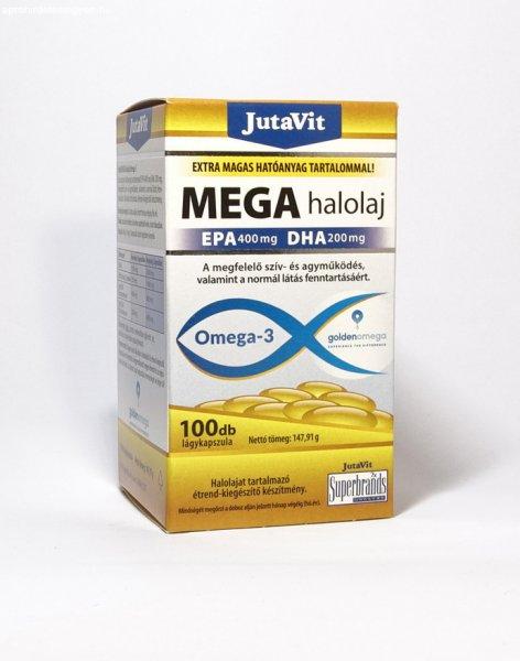 JutaVit Mega Omega-3 halolaj kapszula (100 db)