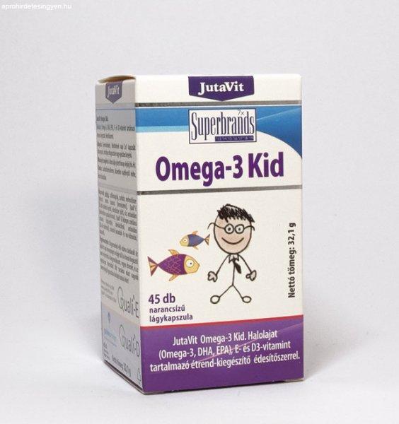 JutaVit Omega-3 Kid rágótabletta (45 db)