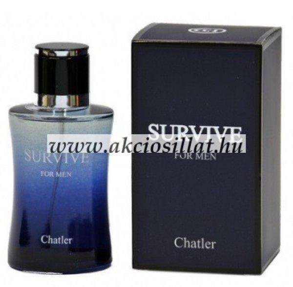 Chatler Survive for Men EDP 100ml / Christian Dior Eau Sauvage Parfüm Utánzat