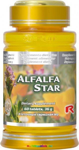 Alfalfa - Lucernamag kivonat 60 db tabletta, szív-érrendszer, légutak -
StarLife