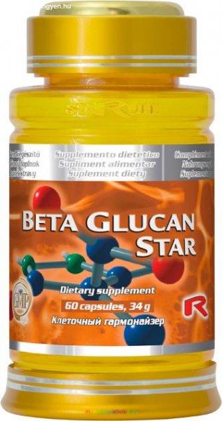 Beta Glucan Star 60 db kapszula - az immunrendszer támogatója - StarLife