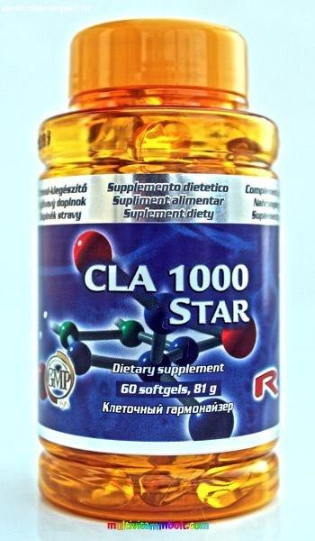 CLA 1000 - 60 db kapszula túlsúly csökkentésére - StarLife