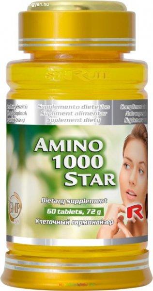 Amino 1000 Star 60 db tabletta - kollagént, C-vitamint tartalmaz - StarLife