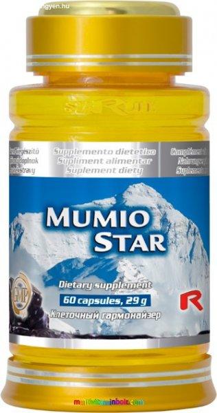 Mumio Star 60 db kapszula - regenerálódást segítő készítmény - StarLife