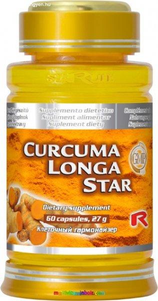 Curcuma Longa Star 60 db kapszula - immunrendszer és emésztés segítője -
StarLife