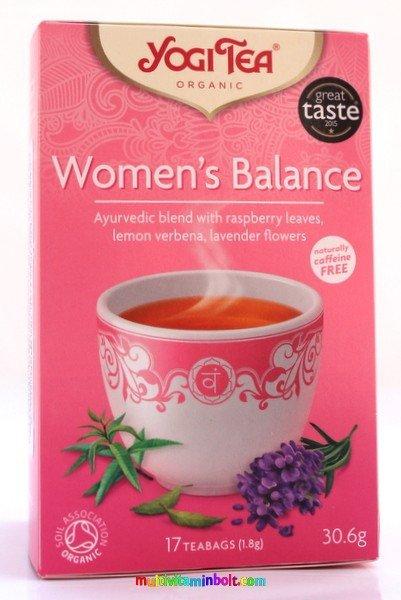 Yogi Womens Balance Tea 17 filter, Női egyensúly gyógynövényekkel - Yogi