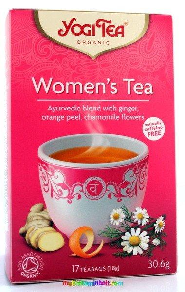 Yogi Womens Tea 17 filter, Bio női tea, ayurvedikus - Yogi